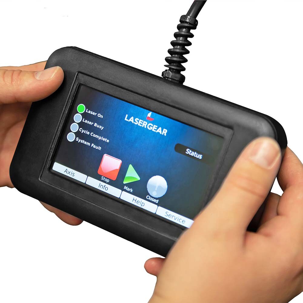 Laser Marking Machine Accessories; Accessory Type: Handheld Pendant ; For Use With: LaserGear BOQX; LaseGear QUBE