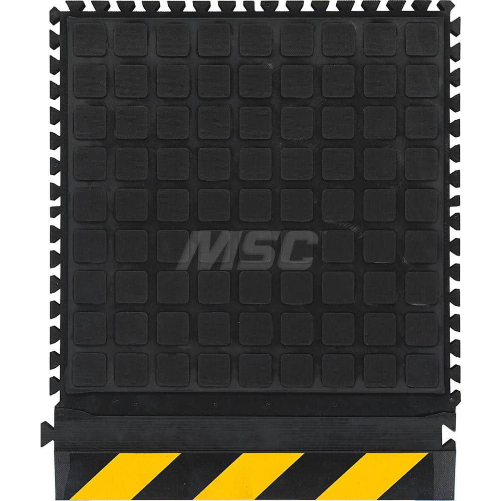 M + A Matting 447104100 Anti-Fatigue Mat: 21.875" Length, 18" Wide, 3/4" Thick, Nitrile Rubber, Heavy-Duty 