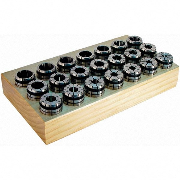 Collet Set: 11 Pc, Series TG/PG 75, 3/4" Capacity