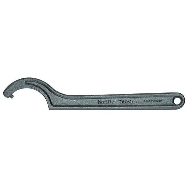 Gedore 6337390 Spanner Wrenches & Sets; Wrench Type: Fixed Hook Spanner ; Minimum Capacity (mm): 80.00 ; Maximum Capacity (mm): 90.00 ; Maximum Capacity (Inch): 3.5556 ; Maximum Capacity (Inch): 3.5556 ; Overall Length (Inch): 11 