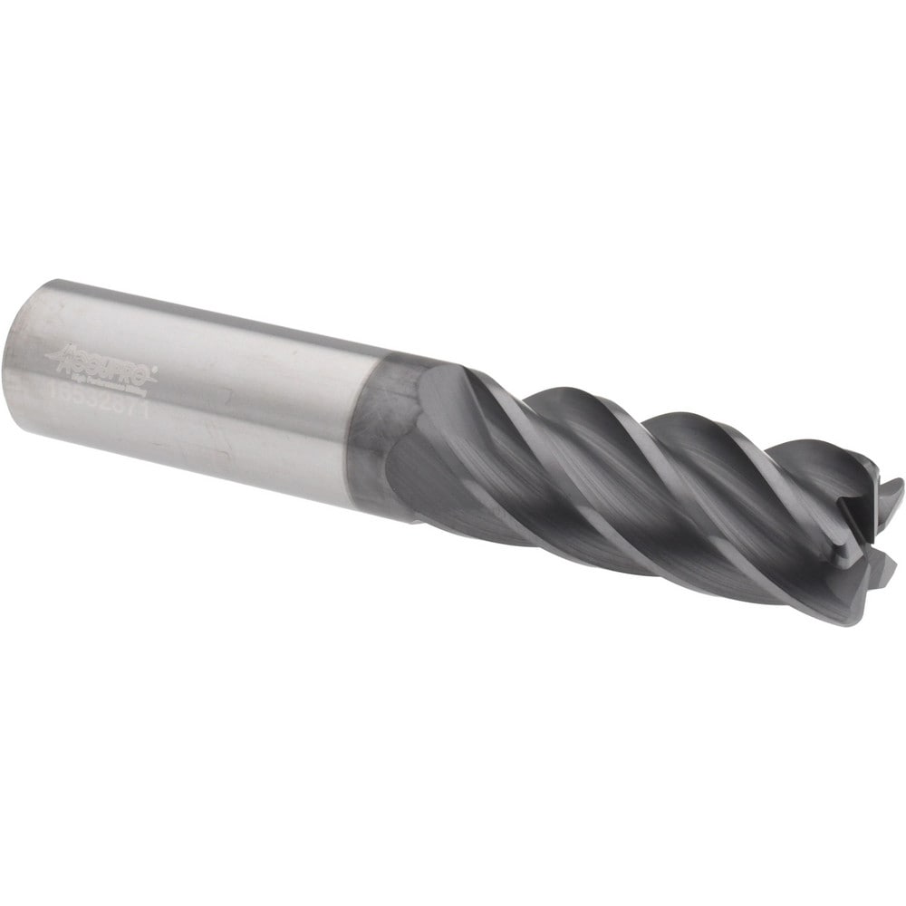 Accupro 6503979 Corner Radius End Mill: 5/8" Dia, 1-5/8" LOC, 0.06" Radius, 5 Flutes, Solid Carbide 