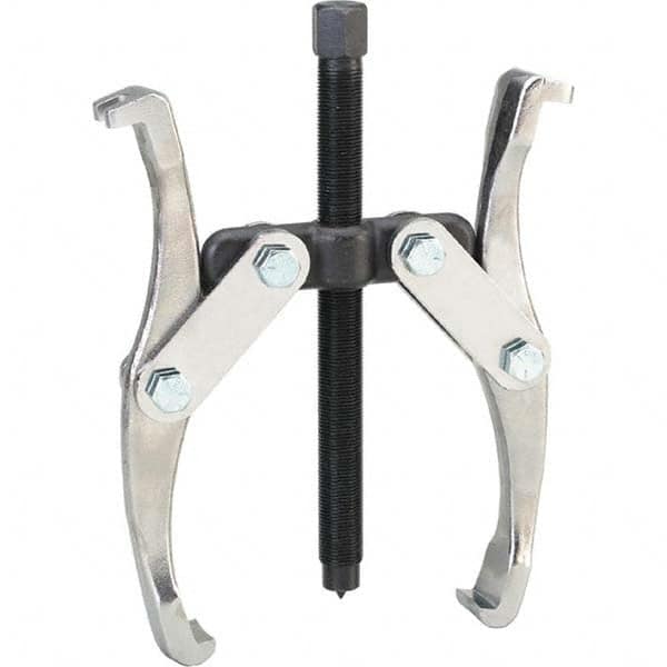 Pullers & Separators; Type: Standard Puller; Gear Puller; Applications: Gears; Application: Gears; Maximum Spread (Inch): 8; Minimum Spread (Decimal Inch): 2.4; Number Of Jaws: 2; Reach (Inch): 3-1/2; Overall Length (Inch): 7-1/2; Center Bolt Diameter: 0.