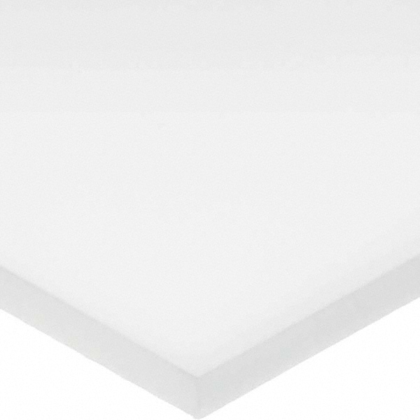  HDPE (High Density Polyethylene) Plastic Sheet 3/16 x 24 x  48” Natural White : Industrial & Scientific