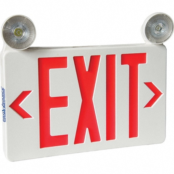 1 & 2 Face Universal Mount LED Combination Exit Signs