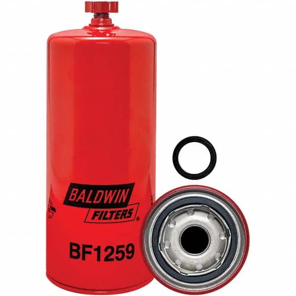 Baldwin Filters BF1259 Automotive Fuel & Water Separator Element: 3.688" OD, 9.531" OAL 