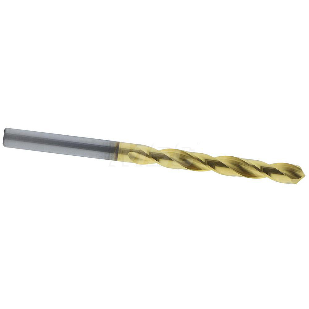 Hertel Jobber Drill 13/64" Dia, 118 deg Point, Solid Carbide MSC