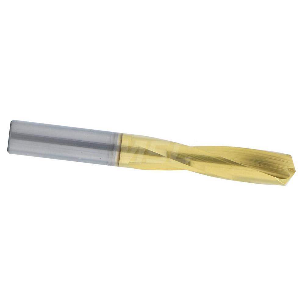 Hertel CBDD-21 Screw Machine Length Drill Bit: 0.375" Dia, 135 °, Solid Carbide Image