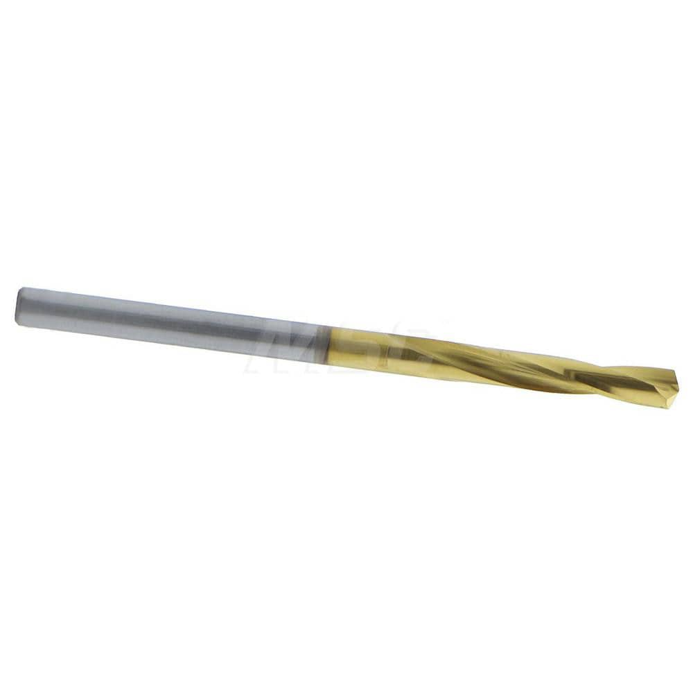 Hertel CBDD-4 Screw Machine Length Drill Bit: 0.1094" Dia, 135 °, Solid Carbide Image