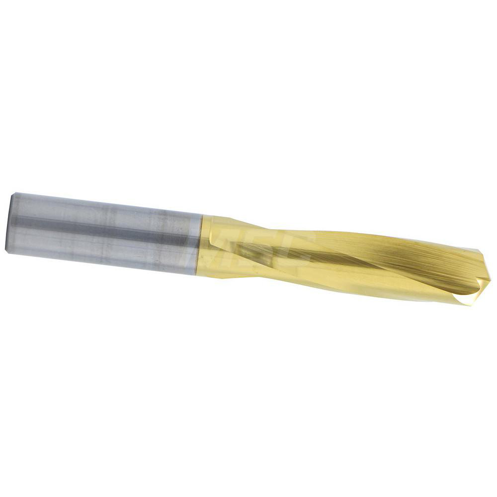 Hertel CBDD-25 Screw Machine Length Drill Bit: 0.4688" Dia, 135 &deg;, Solid Carbide Image