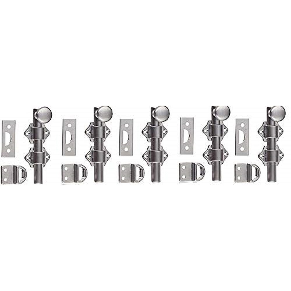 Slide Bolts; Length (Inch): 3 ; Width (Inch): 2 ; Finish/Coating: Satin Chrome