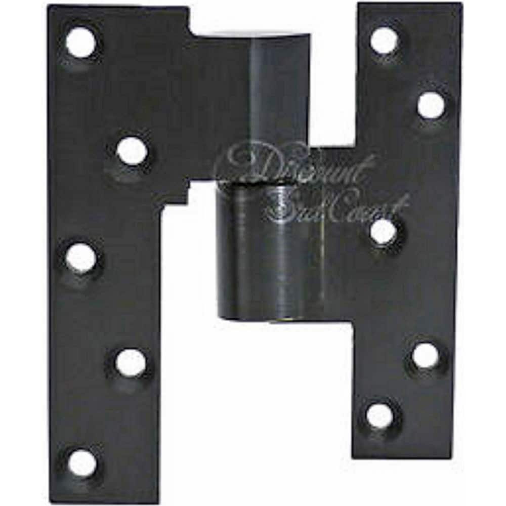 Pivot Hinges; Finish/Coating: Oil Rubbed Bronze ; Type: Intermediate Regular Pivot ; Hand: Right Hand ; Leaf Height: 5 (Inch); Length (Inch): 4-1/4 ; Load Capacity (Lb.): 250.000 (Pounds)