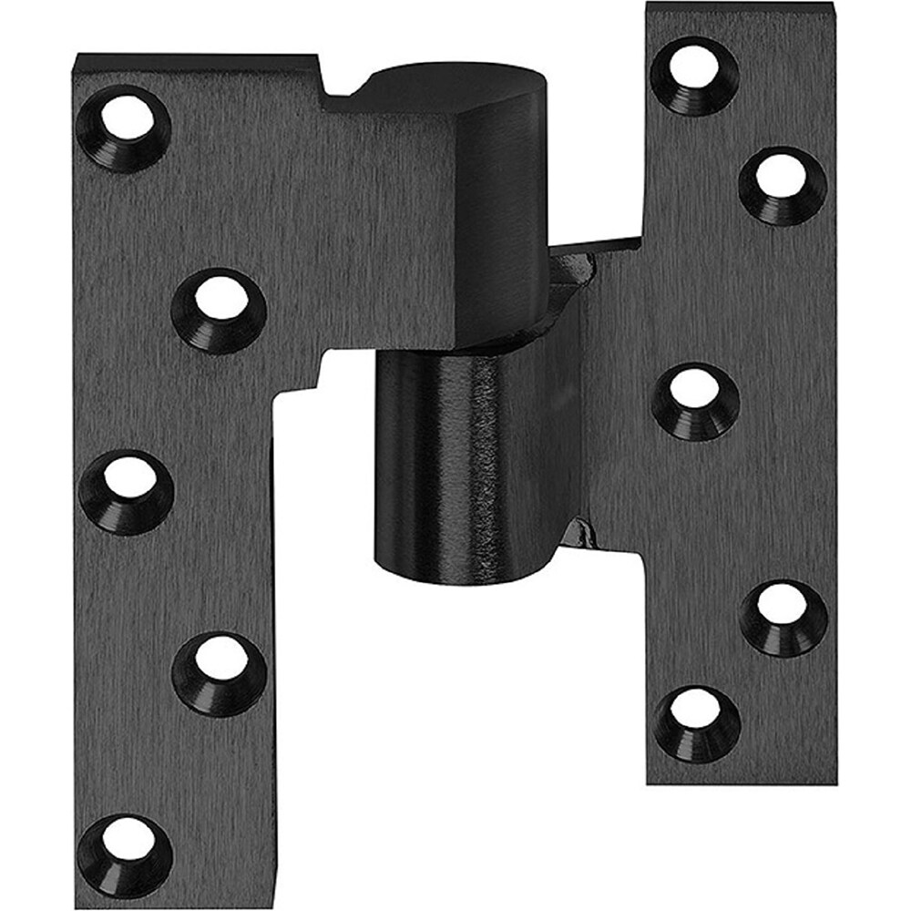Pivot Hinges; Finish/Coating: Oil Rubbed Bronze ; Type: Intermediate Regular Pivot ; Hand: Left Hand ; Leaf Height: 5 (Inch); Length (Inch): 4-1/4 ; Load Capacity (Lb.): 250.000 (Pounds)