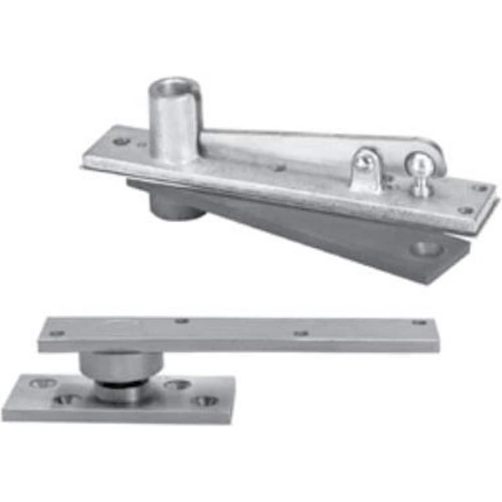 Pivot Hinges; Finish/Coating: Oil Rubbed Bronze ; Type: Center Hung Pivot ; Hand: Non-Handed ; Leaf Height: 7 (Inch); Length (Inch): 6-3/4 ; Load Capacity (Lb.): 500.000 (Pounds)