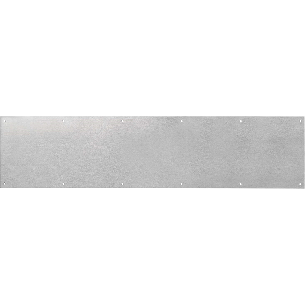 Rockwood Kick Plates; Finish/Coating Satin Stainless Steel; Length