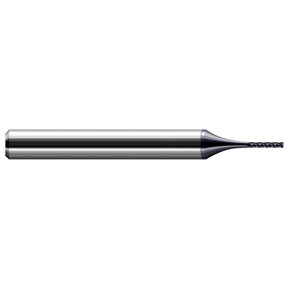 Harvey Tool 793320-C6 Square End Mill: 0.02 Dia, 0.12 LOC, 0.1575 Shank Dia, 1.575 OAL, 4 Flutes, Solid Carbide Image