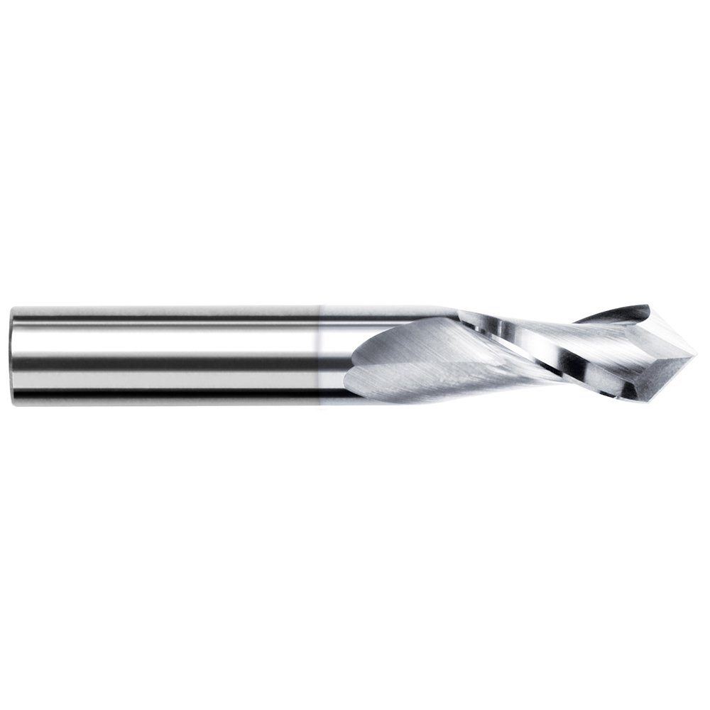 Harvey Tool Drill Mill 3/64" Dia, 2 Flutes, 90 ° Point, Solid