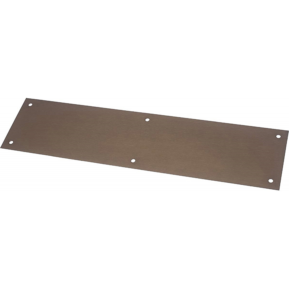 Rockwood Push Plates; Overall Length (Inch) 16; Finish/Coating Oil