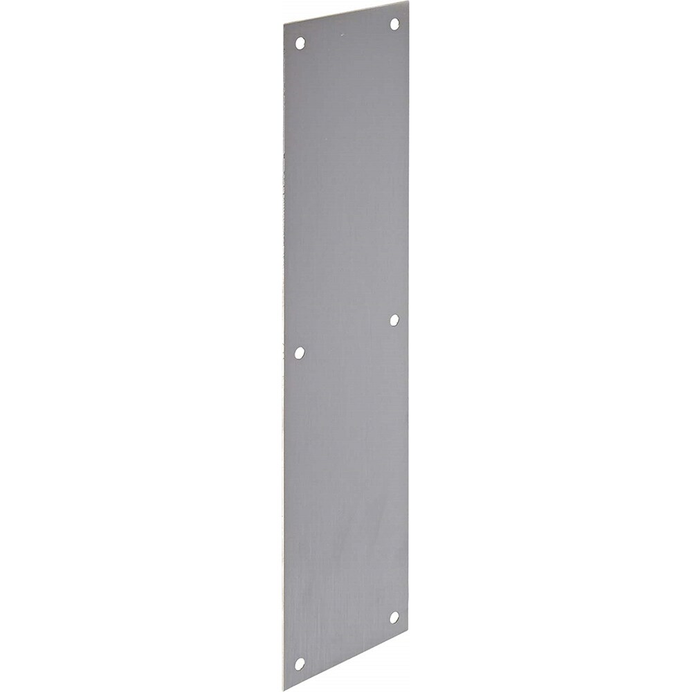 Push Plates; Type: Push Plate ; Overall Length (Inch): 16 ; Finish/Coating: Satin Chrome; Brass
