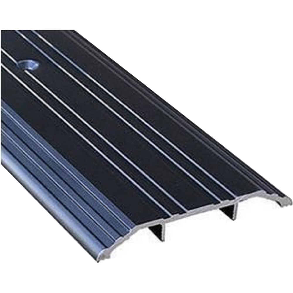 Pemko Thresholds; 36X5X1/2"FLUTED DK BRZ PEMKO AL SADDLE THRESHOLD