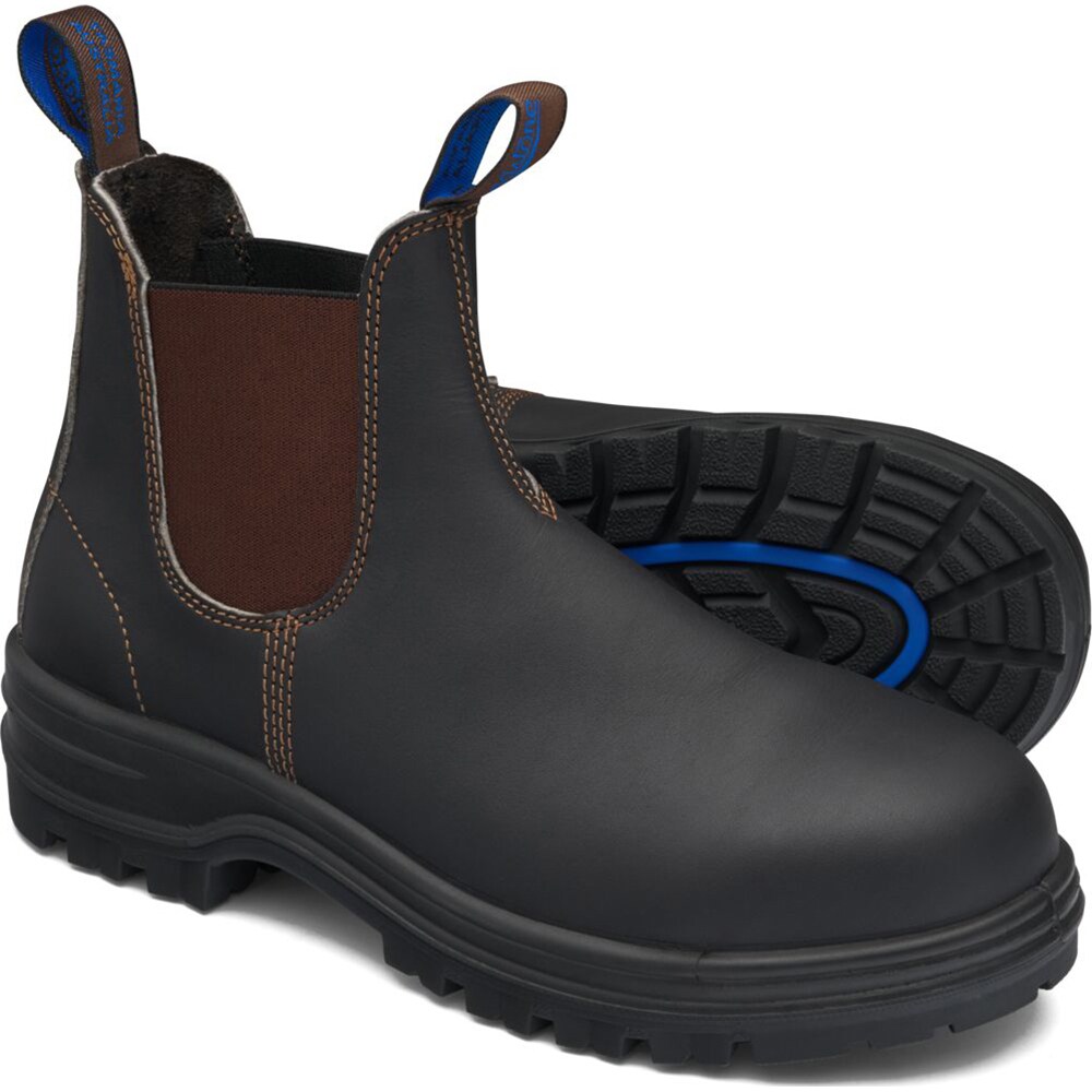 softmoc blundstone steel toe