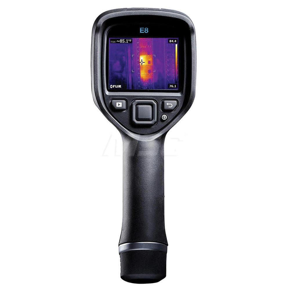 Thermal Imaging Cameras; Camera Type: Thermal Imaging IR Camera; Display Type: 3" Color LCD; Compatible Surface Type: Dull; Dark; Light; Shiny; Field Of View: 45 Degree Horizontal x 34 Degree Vertical; Power Source: Li-Ion Rechargeable Battery; Batteries