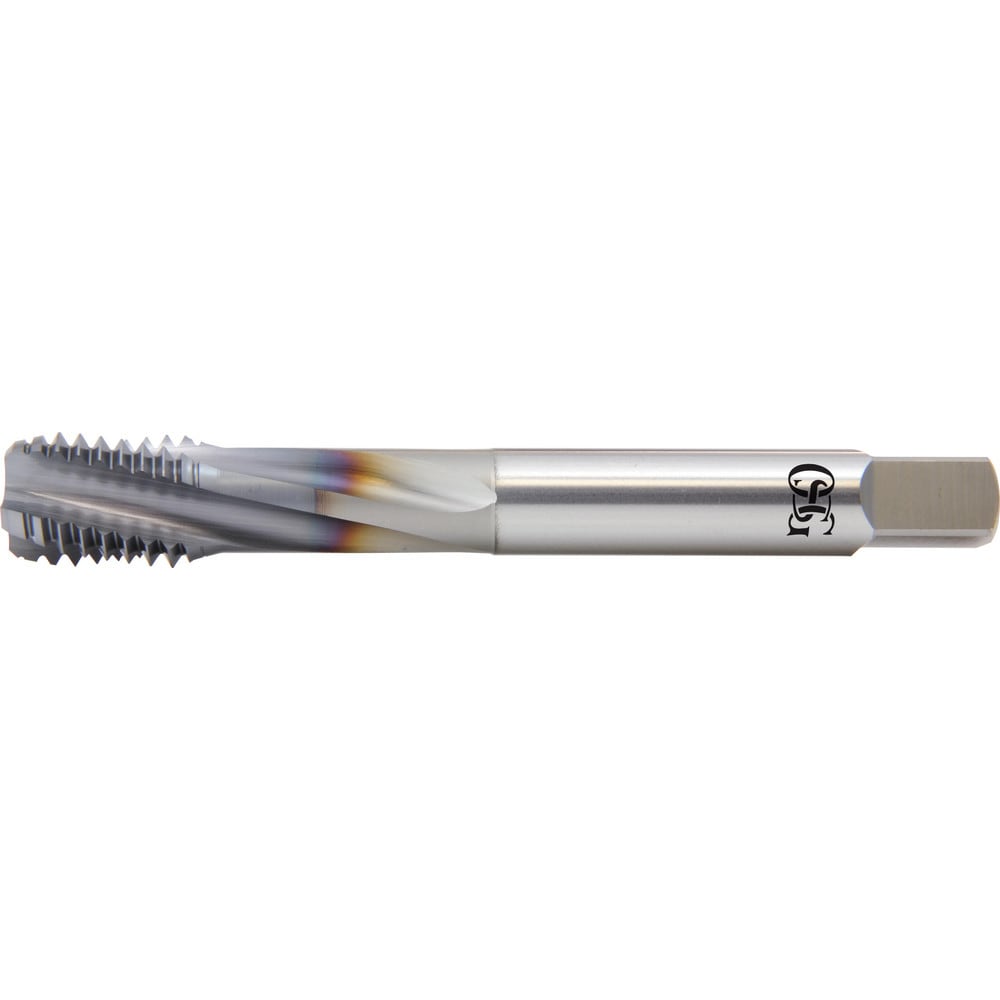 Spiral Flute Tap: M14x2.00 Metric, 3 Flutes, Modified Bottoming, VC-10, V Coated