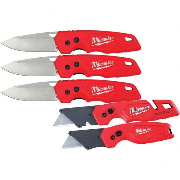 Pocket & Folding Knives; Edge Type: Straight ; Blade Type: Straight Edge ; Handle Material: Plastic ; Overall Length (Inch): 7-1/2 ; Blade Length (Inch): 2 ; Blade Length (Decimal Inch): 2.0000