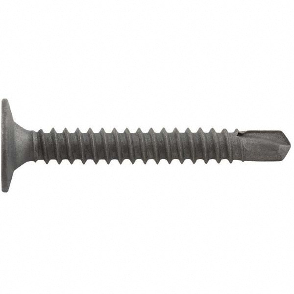 DeWALT Anchors & Fasteners EDM607-I-100 #10-24, Wafer Head, Phillips Drive, 1-1/4" Length Under Head, #3 Point, Self Drilling Screw 