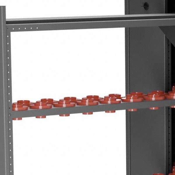 CNC Storage Accessories; For Use With: 40 Taper Tool Holders ; Tool Capacity: 18 ; Color: Gray ; Description: HSK40 Tool Holder Shelf ; PSC Code: 3460
