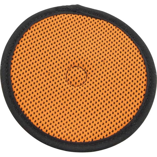 Hard Hat Cooling Pad: Polyester, Orange, Standard Size