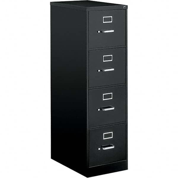 Metal Vertical File Cabinet, 4 Drawer Filing Cabinet with Lock for Home  Office