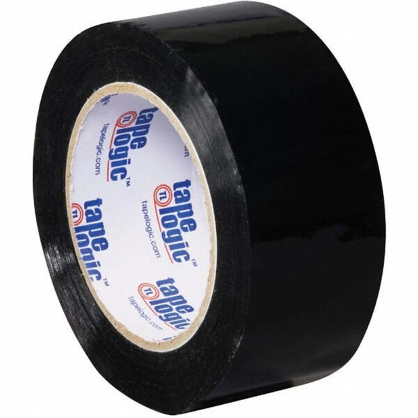 Pack of (18) 110 Yd Rolls 2" Black Box Sealing & Label Protection Tape
