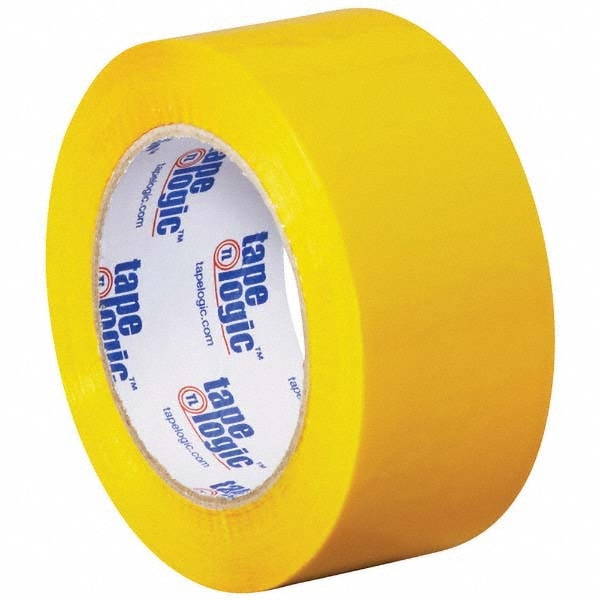 Pack of (18) 110 Yd Rolls 2" Yellow Box Sealing & Label Protection Tape