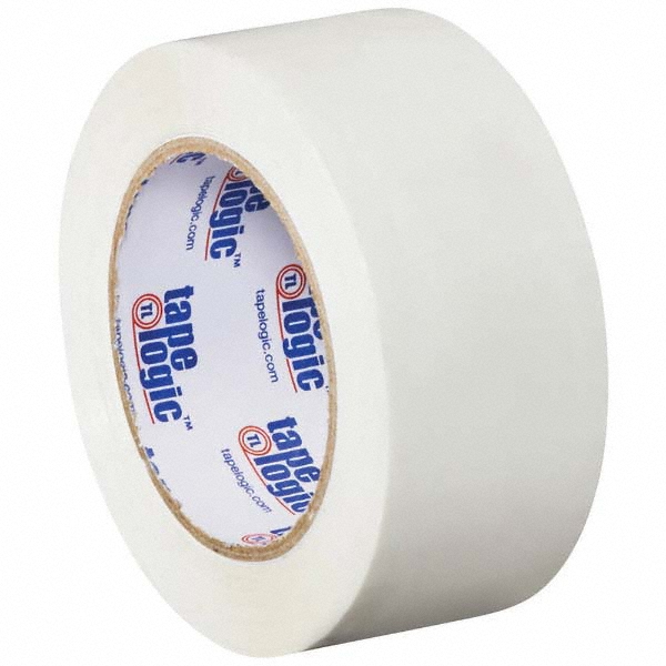 Tape Logic Pack of (6) 110 Yd Rolls 2" White Box Sealing & Label