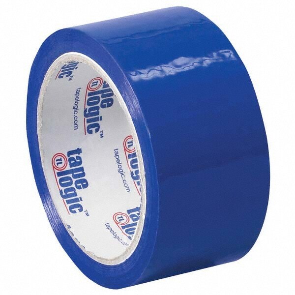 Pack of (6) 55 Yd Rolls 2" Blue Box Sealing & Label Protection Tape