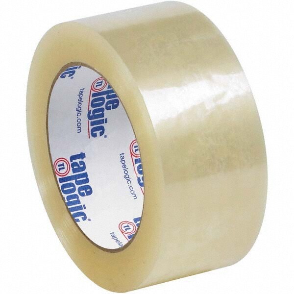 Pack of (6), 2" x 110 Yd Rolls of Clear Box Sealing & Label Protection Tape