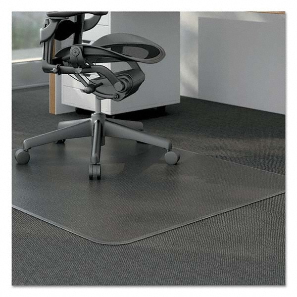 Alera - Moderate Use Studded Chair Mat For Low Pile Carpet, 46 X 60 