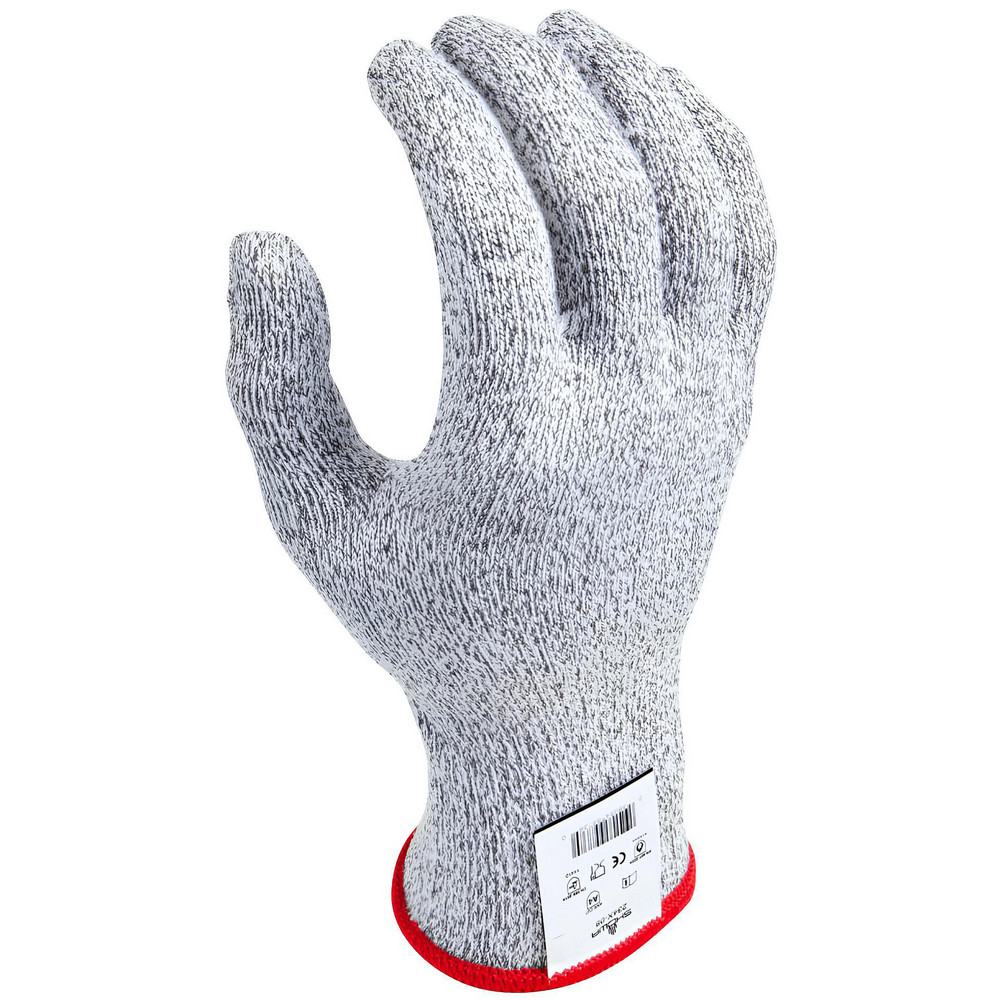 Cut & Abrasion-Resistant Glove: SHOWA® 234X, Size 2X-Large, ANSI Cut A4, ANSI Puncture 0, HPPE & Spandex Lined, Engineered Yarn, HPPE & Spandex - Gray, Dry Grip, Pair,       ANSI Abrasion 3