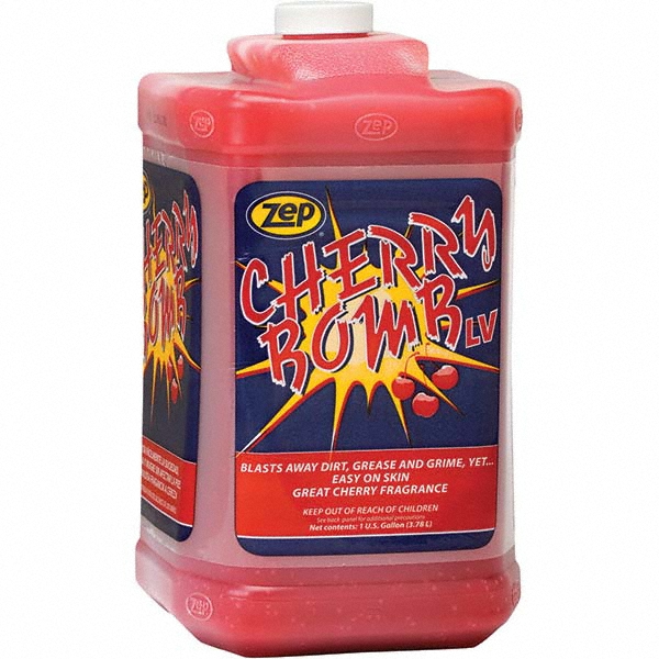 ZEP - Cherry Bomb LV Industrial Pumice Hand Cleaner, 1 gal, 4/Case