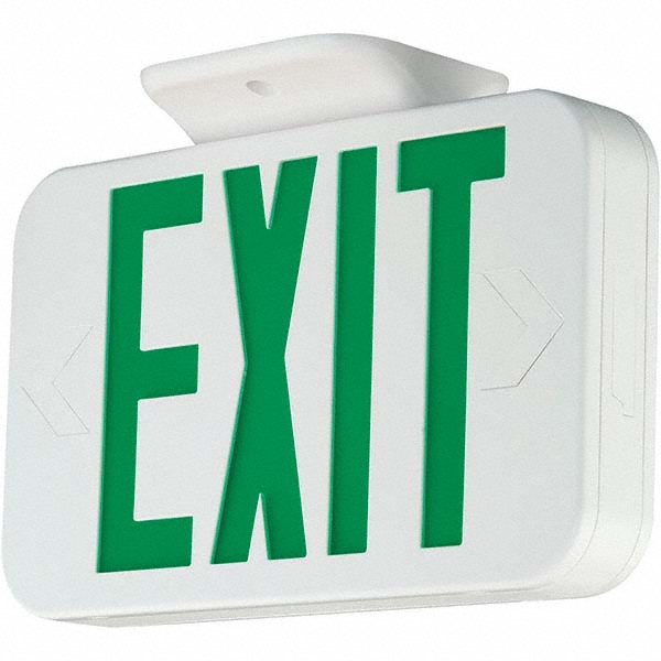 Hubbell Lighting Illuminated Exit Signs; Number of Faces 1; Light Technology LED; Letter