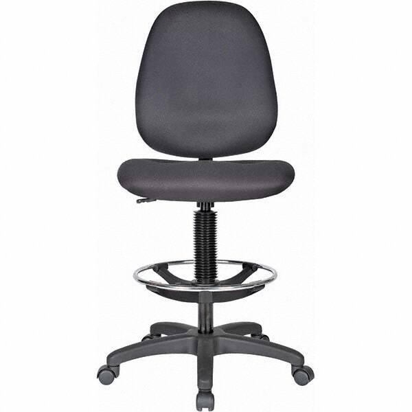 Task Chair: Nylon, Adjustable Height, Black