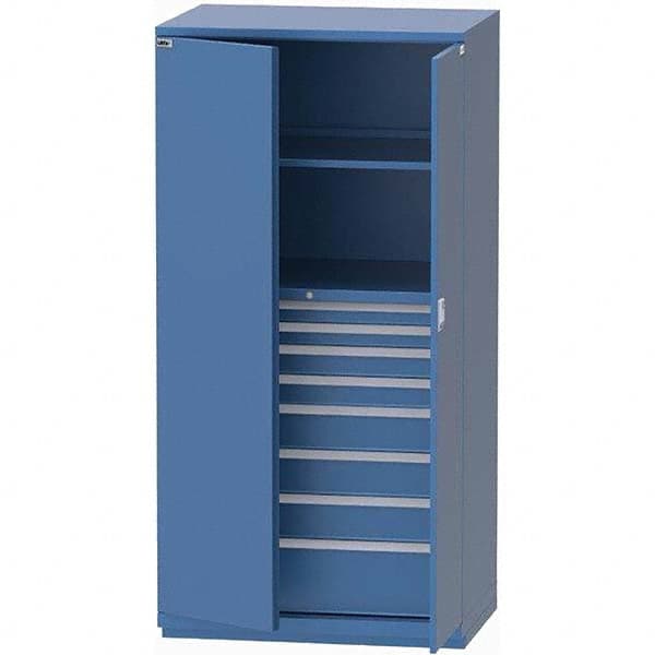 Lista Storage Cabinets Type Tall, Tall Storage Cabinet With Drawers And Shelves