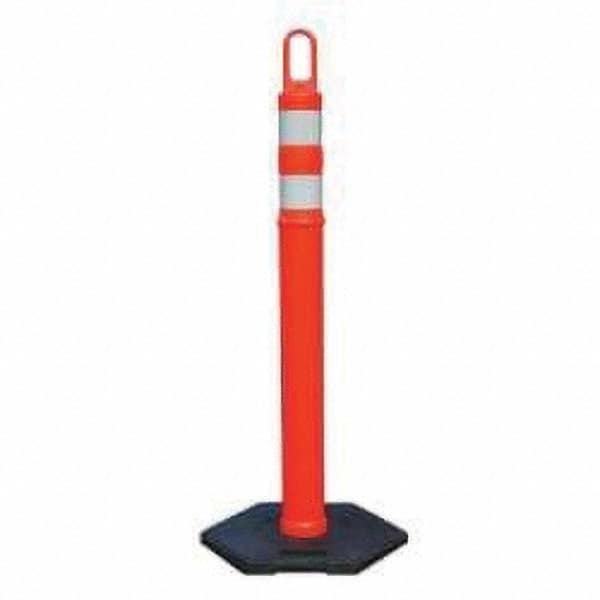 VizCon 46133-TRU12HIP Traffic Barrels, Delineators & Posts; Material: Plastic ; Reflective: Yes ; Reflective Bands: Yes ; Base Needed: Yes ; Height (Inch): 42in ; Height (Decimal Inch): 42in 