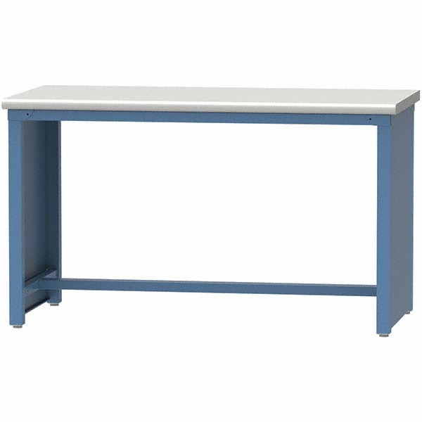 LISTA Stationary Work Benches, Tables; Type: Workstation ; Top Material: Plastic Laminate ; Width (Inch): 60 ; Depth (Inch): 30 ; Maximum Height