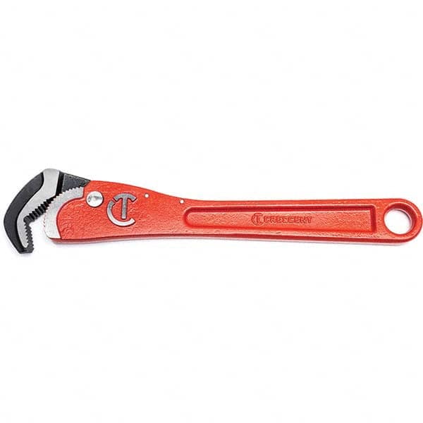 Crescent CPW12S Rapidgrip Pipe Wrench: 12" OAL, Steel 