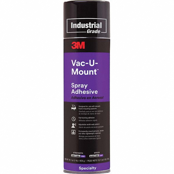 3M Spray Adhesives; Container Size Range 16 oz. (1 Lb.) 16990087