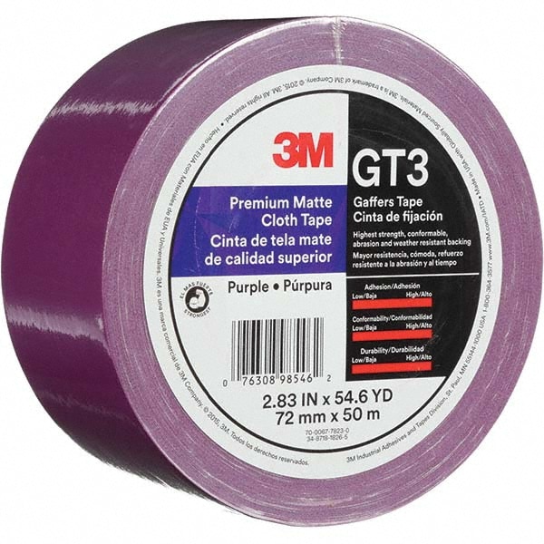 3m-50m-x-72mm-x-11-mil-purple-cotton-cloth-gaffers-tape-16991291