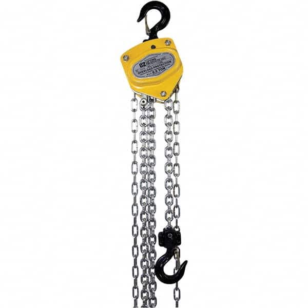 Oz Lifting Products OZ005-10CHOP Manual Hand Chain with Overload Protection Hoist: 53 lb Working Load Limit 