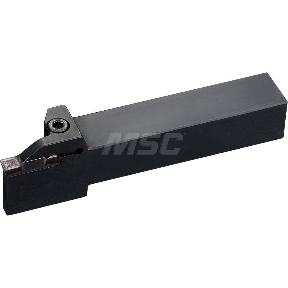 Indexable Grooving Toolholders; Internal or External: External ; Toolholder Type: Non-Face Grooving ; Hand of Holder: Right Hand ; Cutting Direction: Right Hand ; Maximum Depth of Cut (Decimal Inch): 1.0000 ; Minimum Groove Width (Decimal Inch): 0.1181