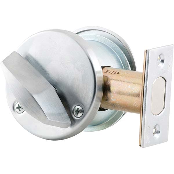 Schlage Deadbolts Deadbolt Type Single Cylinder Lock Type Single Cylinder Finish Satin 7377